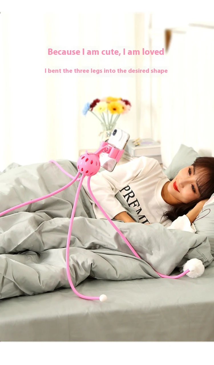Title 1, Lazy Bed Small Octopus Mobile Phone Holder Flex...
