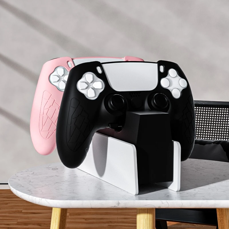 Capa protetora de silicone Elite para manetes do PS5, aderência aprimorada, proteção contra arranhões e impactos, fácil de instalar. — foto 11