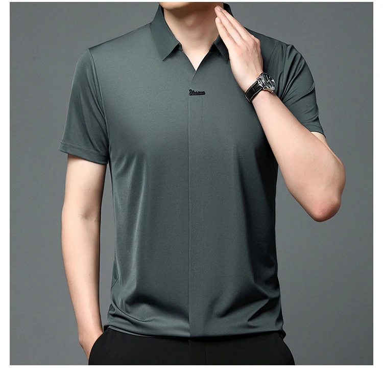 Title 6, Casual T-shirt Effen Kleur Eenvoudig en Comfort...