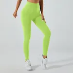 Calças de ioga No Embarrassment Line femininas cintura alta levanta bumbum efeito pêssego leggings elásticas para um treino perfeito! — foto 14