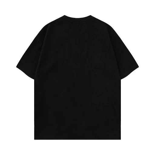 Title 5, Mens Letter Embroidered Short-sleeved T-shirt....