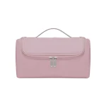 Bolsa cosmética portátil à prova d'água para viagens Leve sua maquiagem com segurança e estilo. Ideal para viagens, protege seus cosméticos de respingos e vazamentos — foto 4
