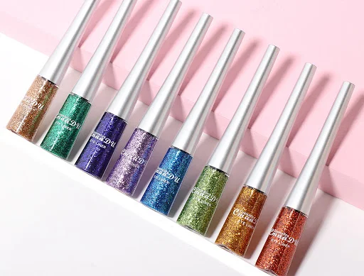 Title 6, Fashion Creative Glitter Powder Liquid Eyeliner...