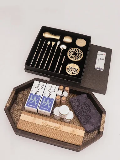 Title 10, Citron Entry Copper Set Incense Making Tools Ag...