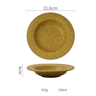 Title 2, Stoneware Deep Dish Nordic Restaurant Large Sou...