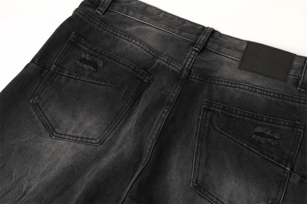 Title 10, Fashionable American Ripped Skinny Jeans for Me...