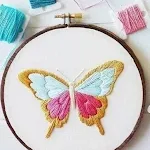 Embroidery Novice Primary Ribbon Embroidery Simple Three-dimensional. Create stunning art with this easy-to-use kit, ide — photo 18