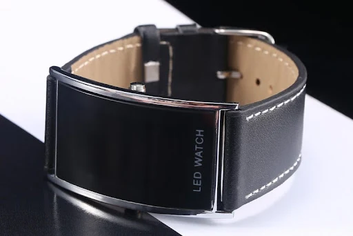 Title 12, Multifunctional Belt Binary Watch Electronic Wa...