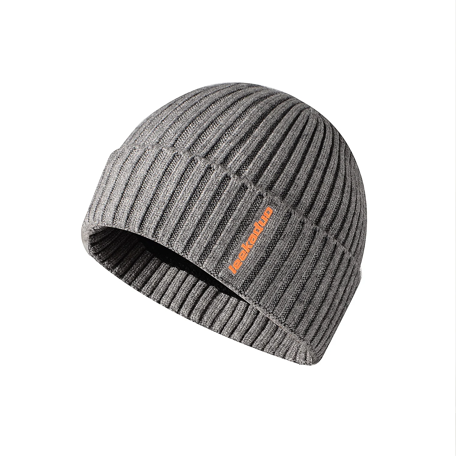 Embroidered Flanging Dome Hat Outdoor Wool Knit Hat. Stay warm and stylish on your outdoor adventures. Perfect for hikin — photo 6