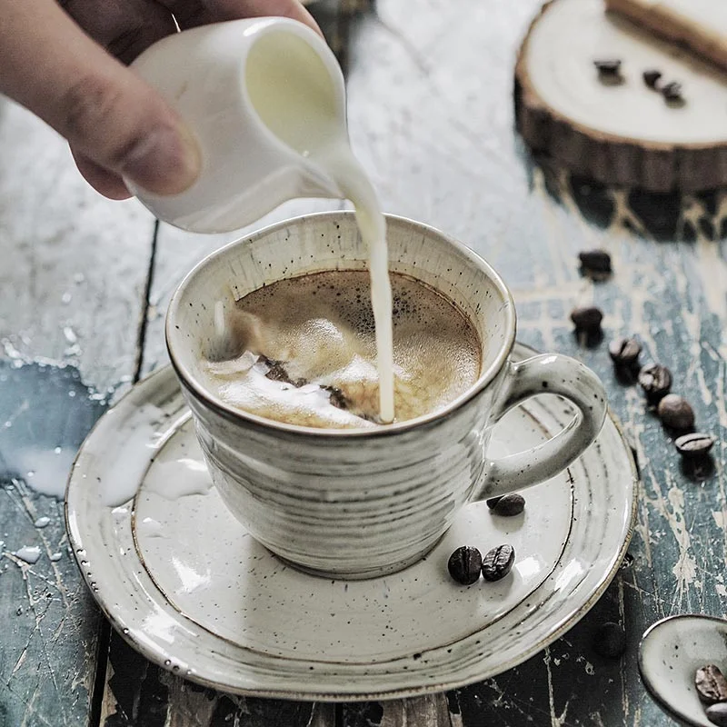 Title 4, Large Capacity Ceramic Cup Mark Coffee perfect ...