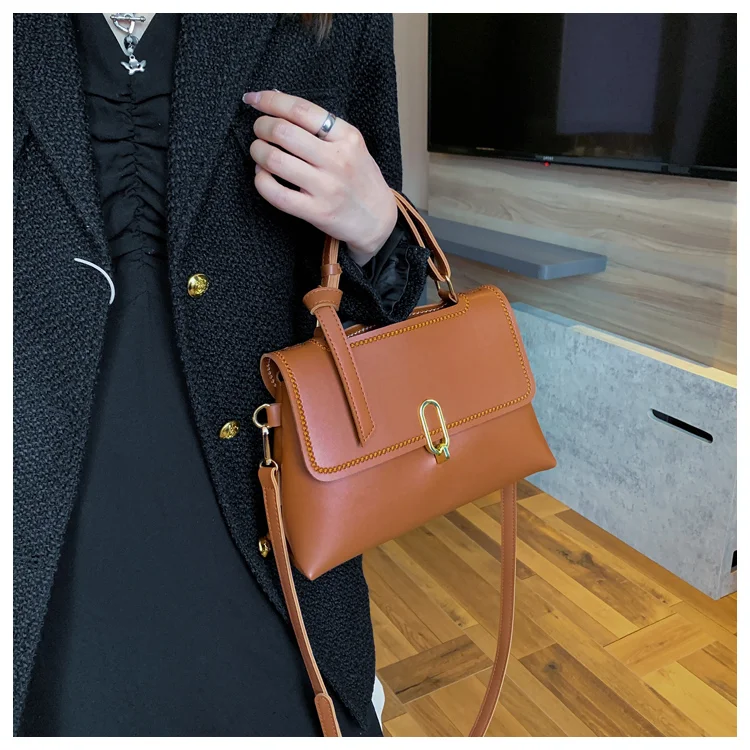 Title 23, Lock Casual Shoulder Diy Hand Woven Bag