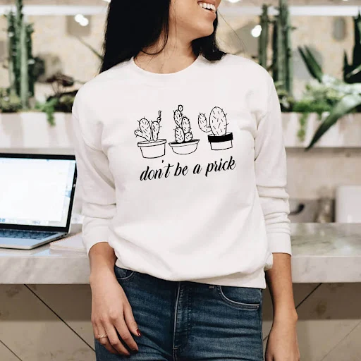 Title 9, Camiseta com estampa de cacto pulôver manga com...