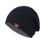 Men and women's double-sided warm woolen hat, perfect for winter, reversible design provides extra warmth, comfortable a — photo 7