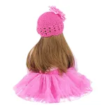 Boneca de plástico Princesa Bebê 60cm de crescimento robusto, perfeita para brincar e estimular a imaginação das crianças. — foto 4