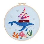 No embroidered frame fish