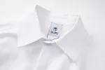 Camiseta Lisa de Cor Sólida Estilo Americano Streetwear Soltinha Confortável e Casual Perfeita para um Visual Despojado e Moderno Ideal — foto 8