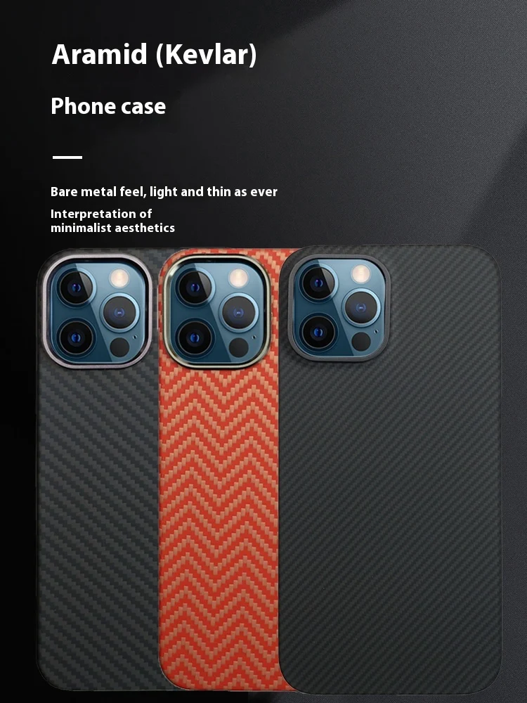 Title 1, Kevlar Aramid Carbon Fiber Ultra-thin Frosted P...