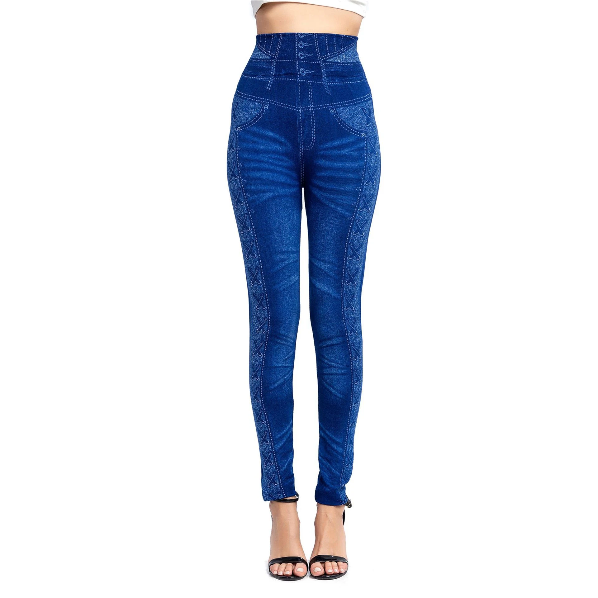 Title 7, Womens Denim Leggings Comfortable, stylish, an...