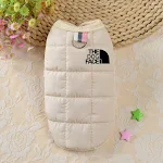 New Fleece-lined Pet Dog Clothing. Keep your dog warm and cozy in cold weather. Soft, warm, and comfortable winter cloth — photo 1