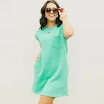 Summer New Simple And Versatile T-shirt Style Dress Women — photo 16