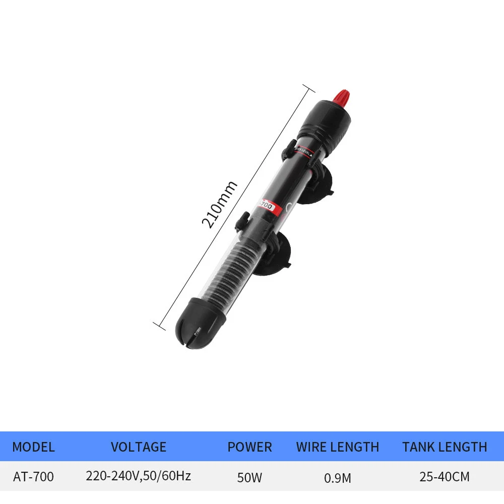 Title 9, Submersible Aquarium Fish Tank Water Heater Rod...
