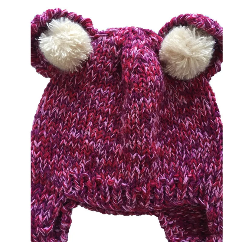 Title 1, Womens Autumn And Winter Cute Hand Knitted Ear...