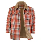 Orange Red Plaid