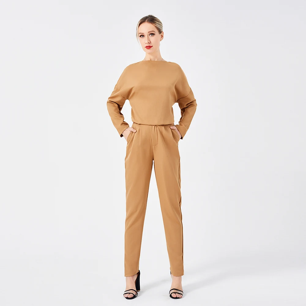 Women's Sweater Two Piece Long Pants Set Comfortable and stylish outfit Ideal for fall and winter Perfect for casual wea — photo 32