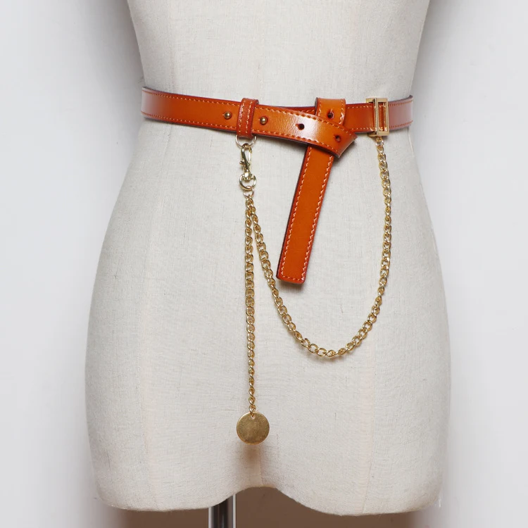 Title 1, Cross-border Simple All-match Belt Belt Chain P...
