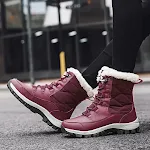 Women's Fashion Casual High-Top Snow Boots for winter. Warm, comfortable boots perfect for everyday wear, keeping your f — photo 9