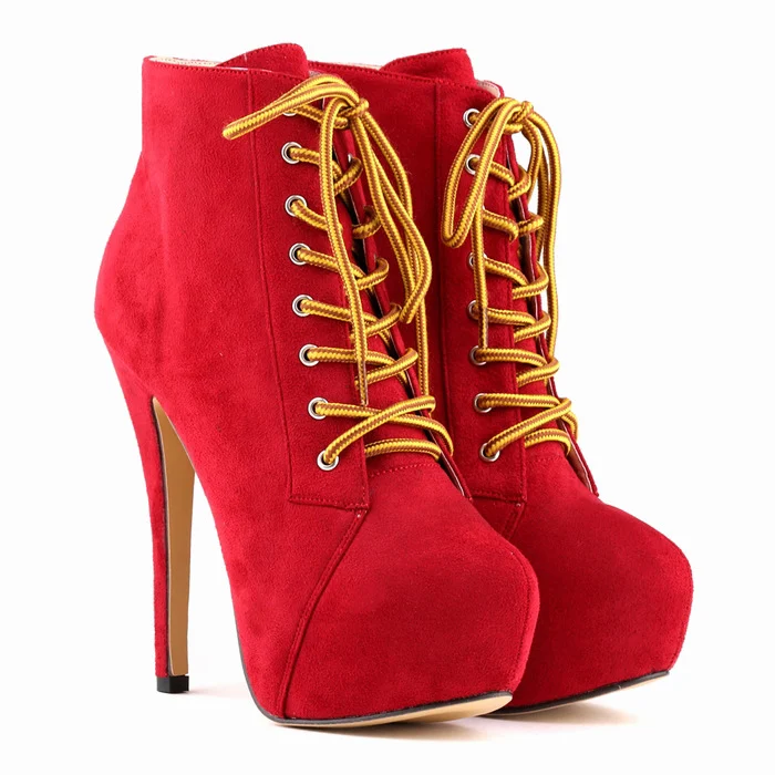 Botas Martin de salto superalto femininas, perfeitas para um visual moderno e estiloso. Conforto e elegância em cada passo. — foto 2