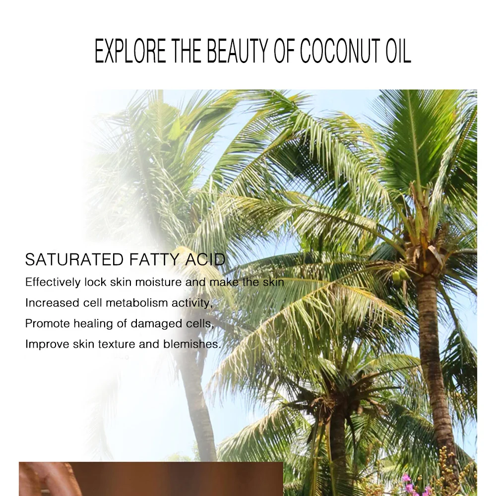 Title 6, Coconut Skin Care Massage Body Care Essential O...