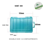 Double-sided Double-layer Tool Hard Bait Box Storage – perfect for organizing and protecting your fishing lures and gear — photo 17