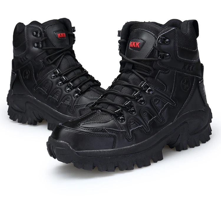 MARSON Men's Military Boots Camouflage Non-Slip Combat Tactical Boots Breathable Outdoor Climbing Wear-Resisting — photo 1