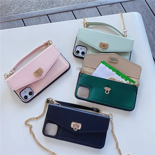 Title 7, Creative portable coin purse phone case. Conven...