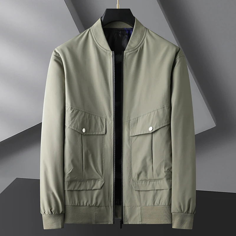 Title 7, Plus Size Mens Jacket Spring Leisure offers co...