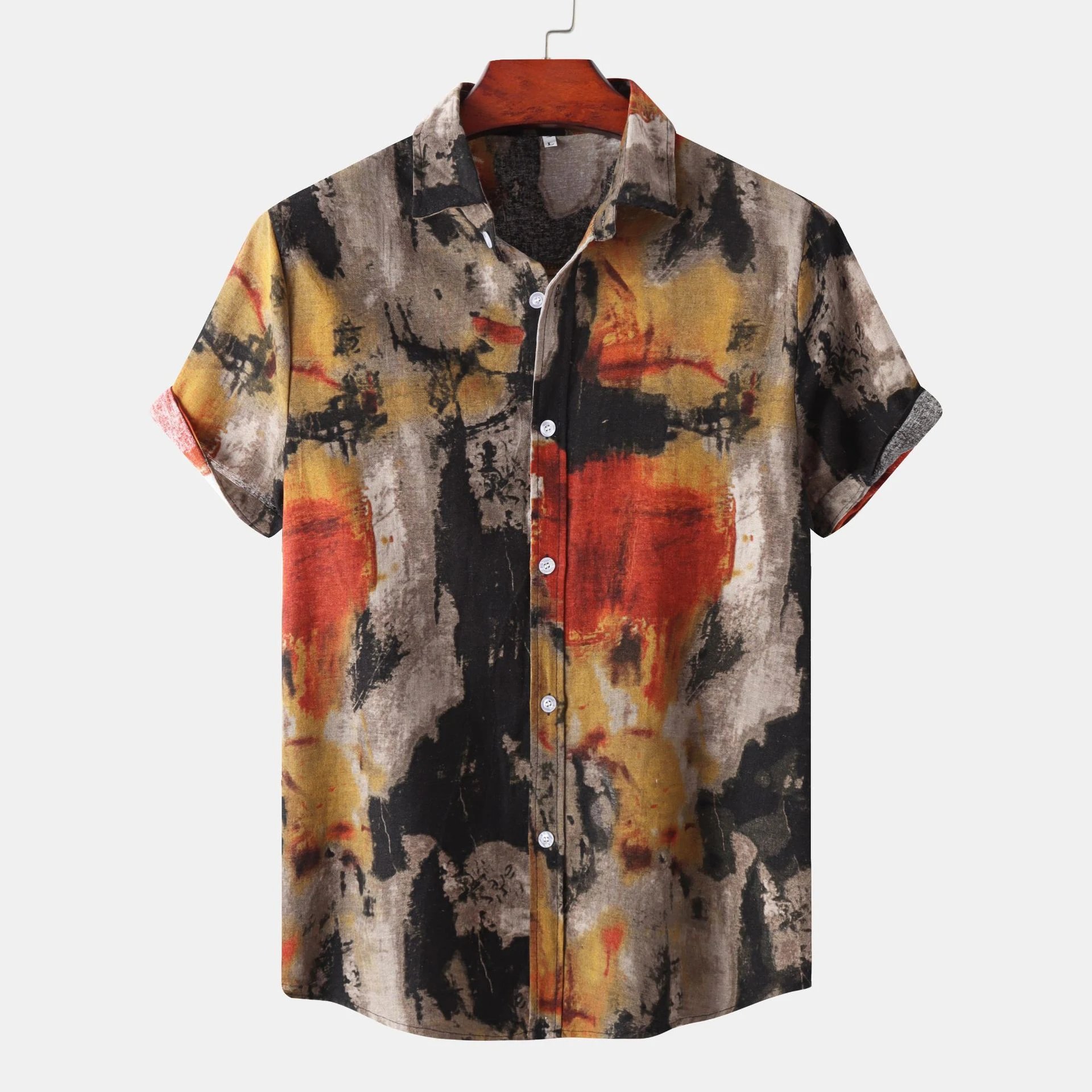 Men's Bamboo and Linen Shirt Breathable and comfortable Perfect for warm weather Natural fabric and stylish design Ideal — photo 16