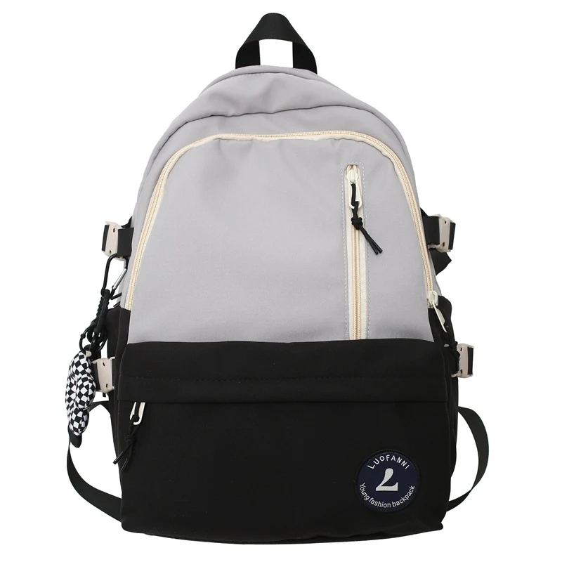 Large Capacity Schoolbag Student Minimalist Versatile Backpack Perfect for Books, Laptops and Everyday Use Simple and Fu — photo 3