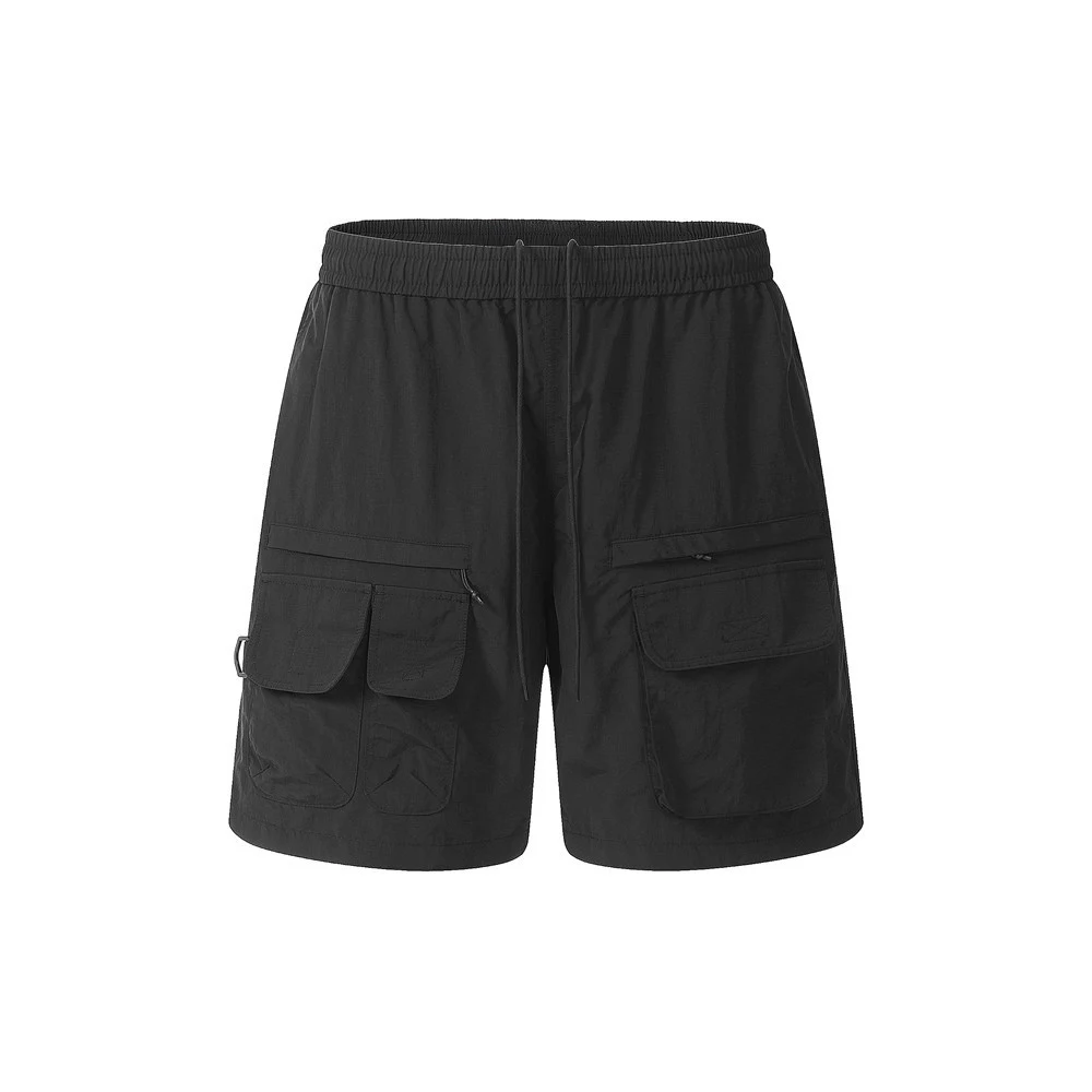 Sport Outdoor Shorts met Ritssluiting. Perfect voor sporten en buitenactiviteiten. Bieden comfort en functionaliteit. — foto 1