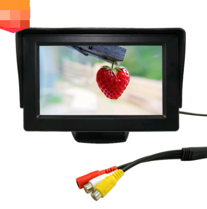 12V-24V 4.3 inch car bracket display rear view monitor, car LCD display offers clear rear vision for safer reversing and — photo 1