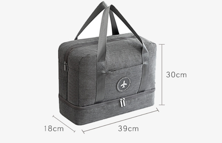 Title 1, Bolsa de separação úmida e seca masculina. Mant...