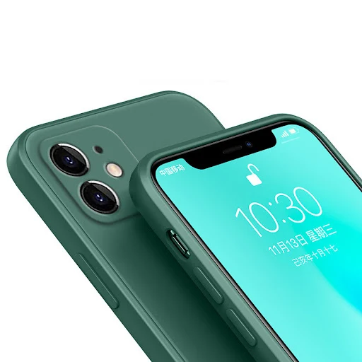 Title 1, Capa de celular de silicone líquido à prova de ...