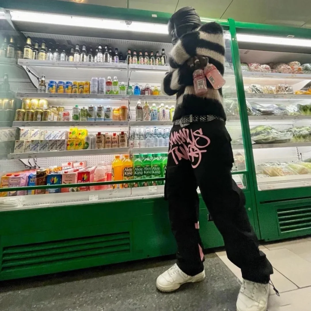 High Street Hip Hop Broeken voor Heren Trendy Broeken Comfortabele Pasvorm Moderne Stijl Perfect voor Casual Outfits Urban Look Mode Heren — foto 3