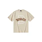 Reverse Wear College-stijl massaal bedrukt T-shirt met korte mouwen — foto 2