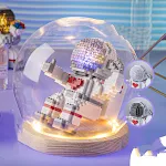 Blocos de Construção Pixel Earth Planet Model Brinquedos Educativos. Aprenda sobre o planeta Terra e construa seu próprio modelo. — foto 4
