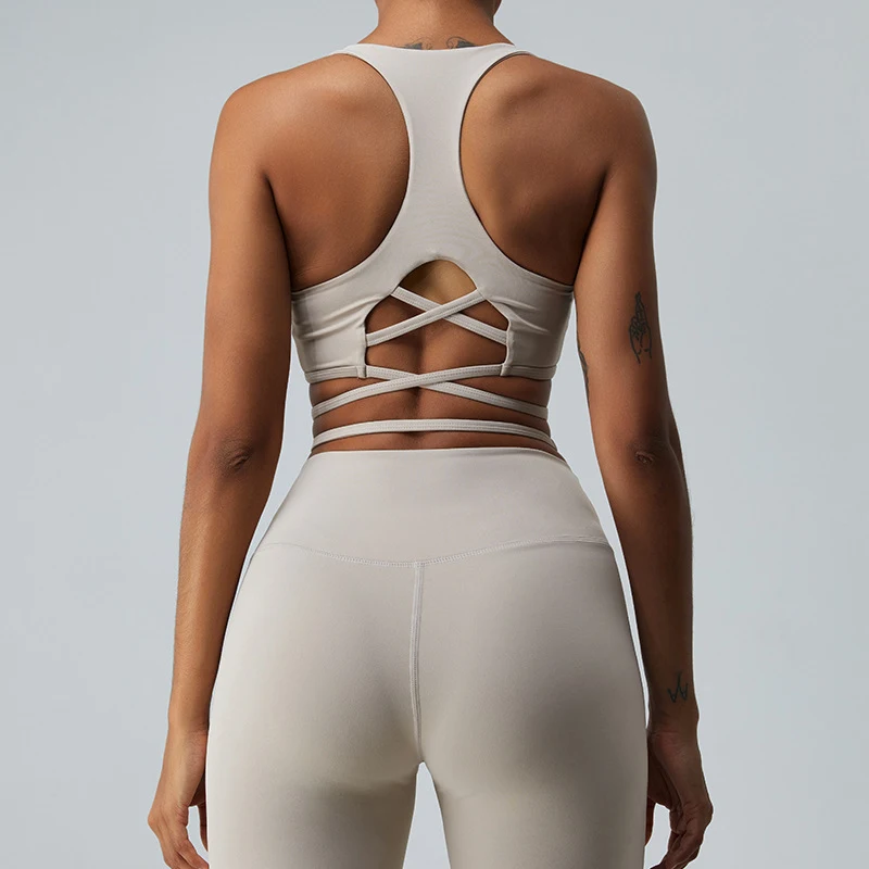 Women's Yoga Vest Running Fitness Top Breathable sports shirt Quick-drying Perfect for workouts and active fitness train — photo 13