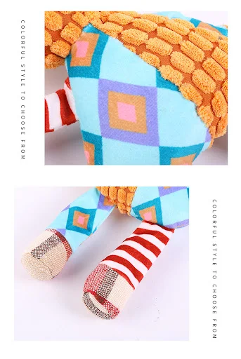 Title 3, Dog Toys For Small Large Dogs Animal Plush Dog ...