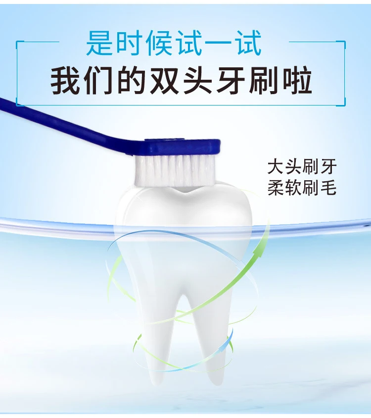 Title 3, Dog Toothbrush Double-headed Cat Tooth Multi-an...