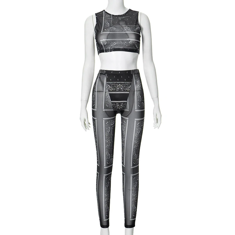 Title 8, Conjunto de leggings com levantamento de quadri...