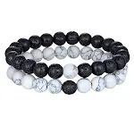 Volcanic Rock White Turquoise